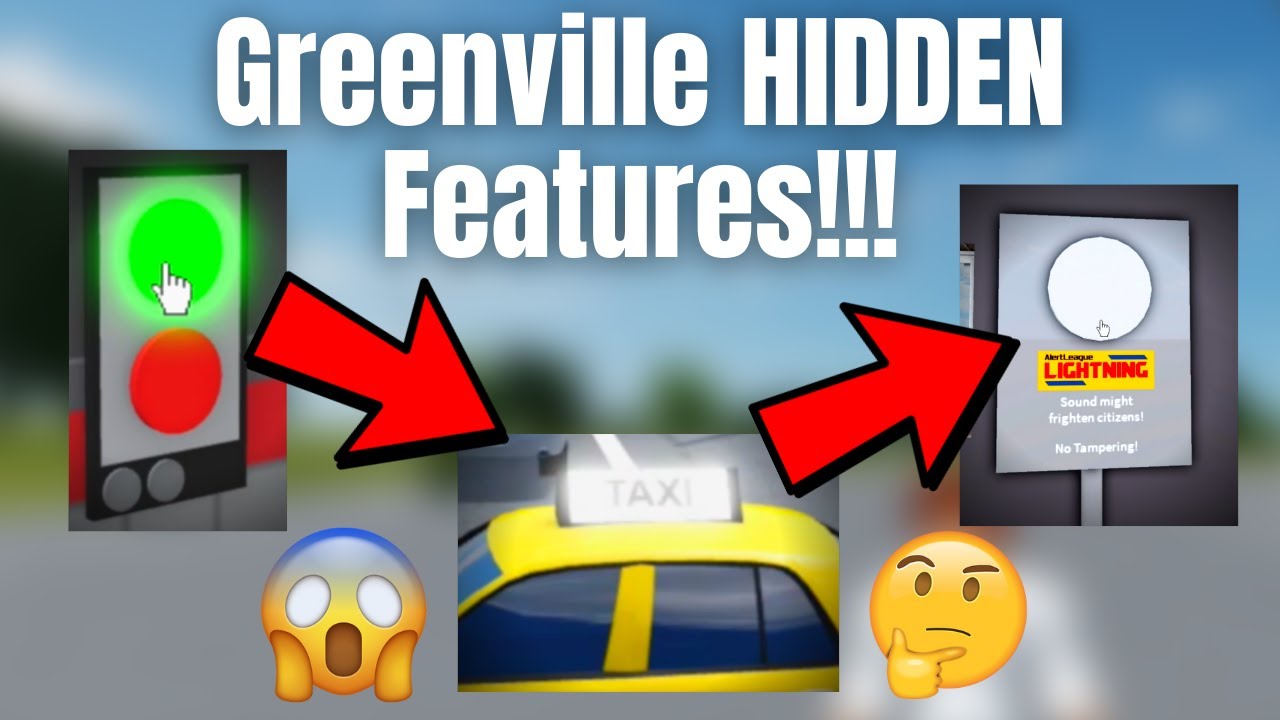 HIDDEN SECRETS in Roblox GREENVILLE!!! (2021) YouTube