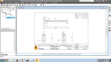Calcul des élements en béton armé  sur robot a partir du CBS(poutre isostatique)-partie3