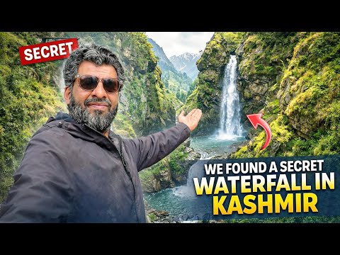 we found a secret waterfall in Kashmir