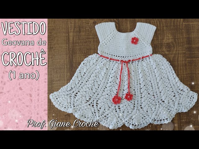 Vestidinho em crochê para bebê Julie parte 1