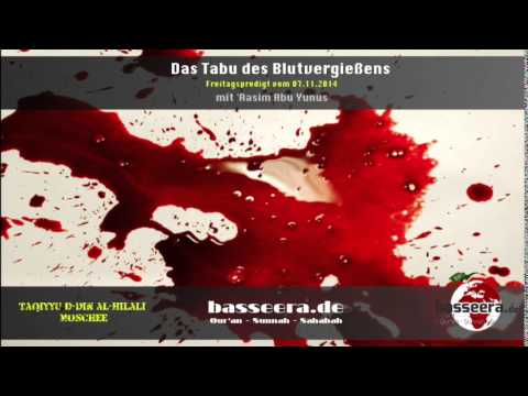 'Aasim Abu Yunus - Das Tabu des Blutvergießens