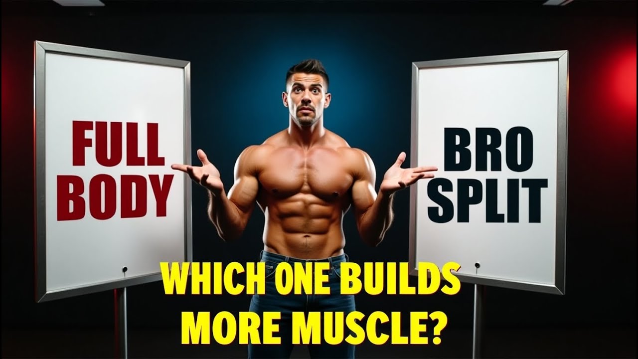 Full Body vs. Bro Split — Which One Actually Builds More Muscle?