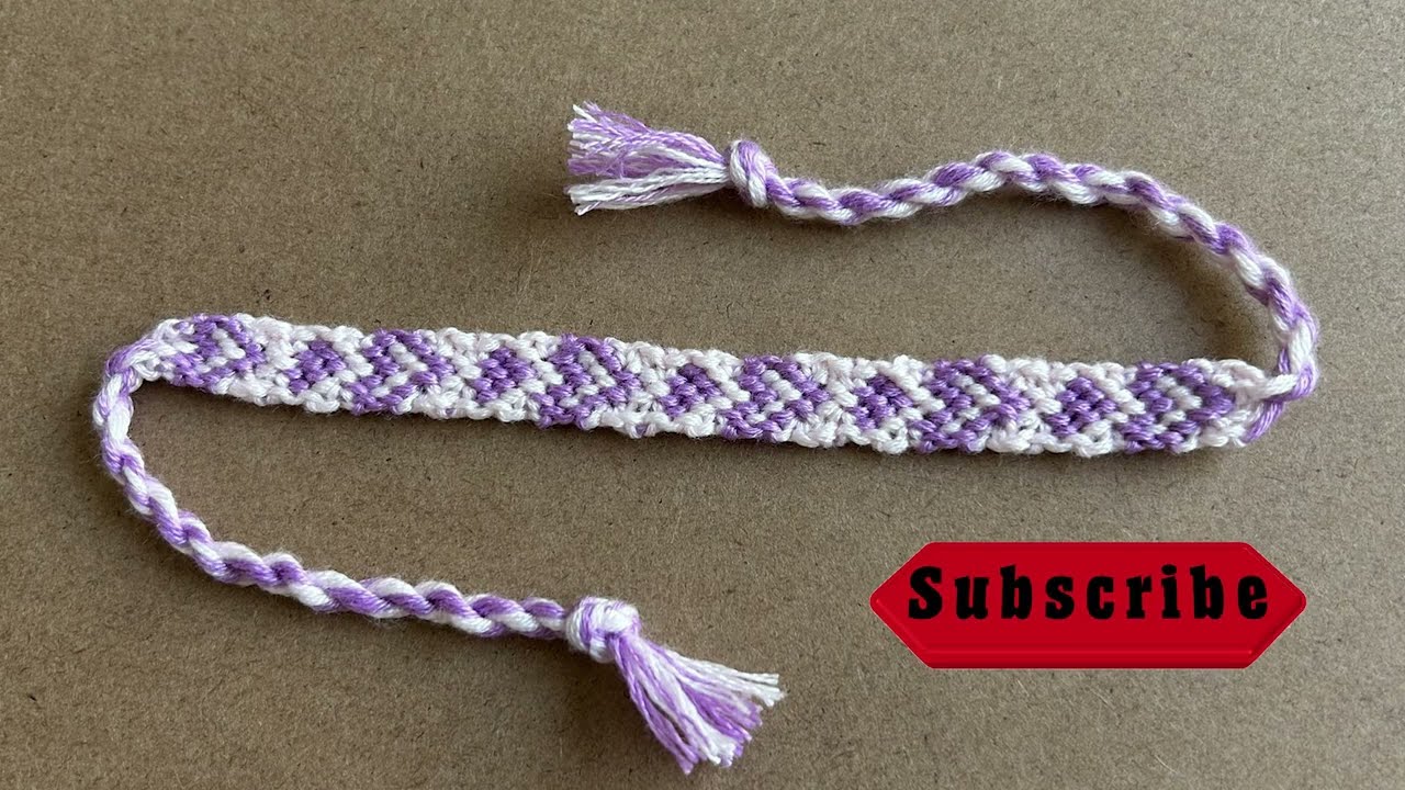 🏷️Trending Heart Bracelet Tutorial ❤️ Friendship Band Pattern #158406 (Beginner Friendly) #bracelet