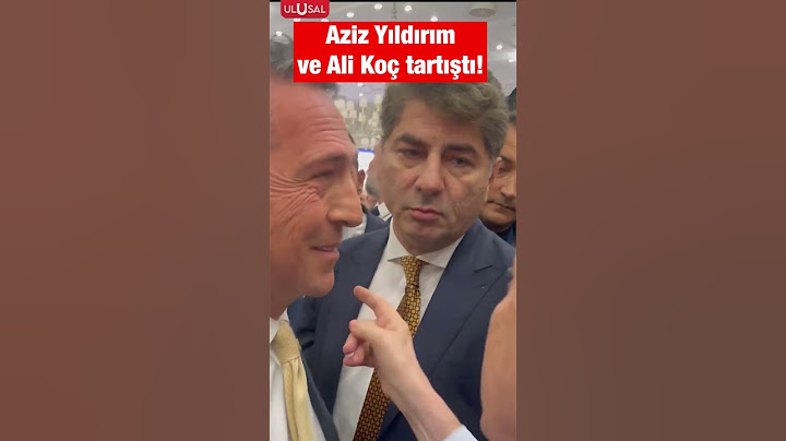 Fenerbahçe kongresinde Ali Koç ve Aziz Yıldırım tartıştı #shorts #fenerbahçe #azizyıldırım #alikoç
