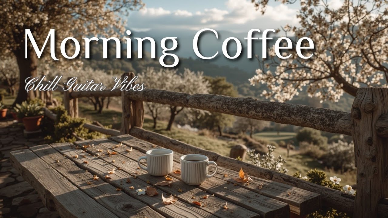 Музыка для утреннего кофе ~ Расслабляющие гитарные мелодии для вашей кофейни