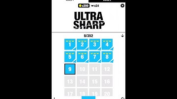 Ultra Sharp Level 9 - Three Stars Walkthrough