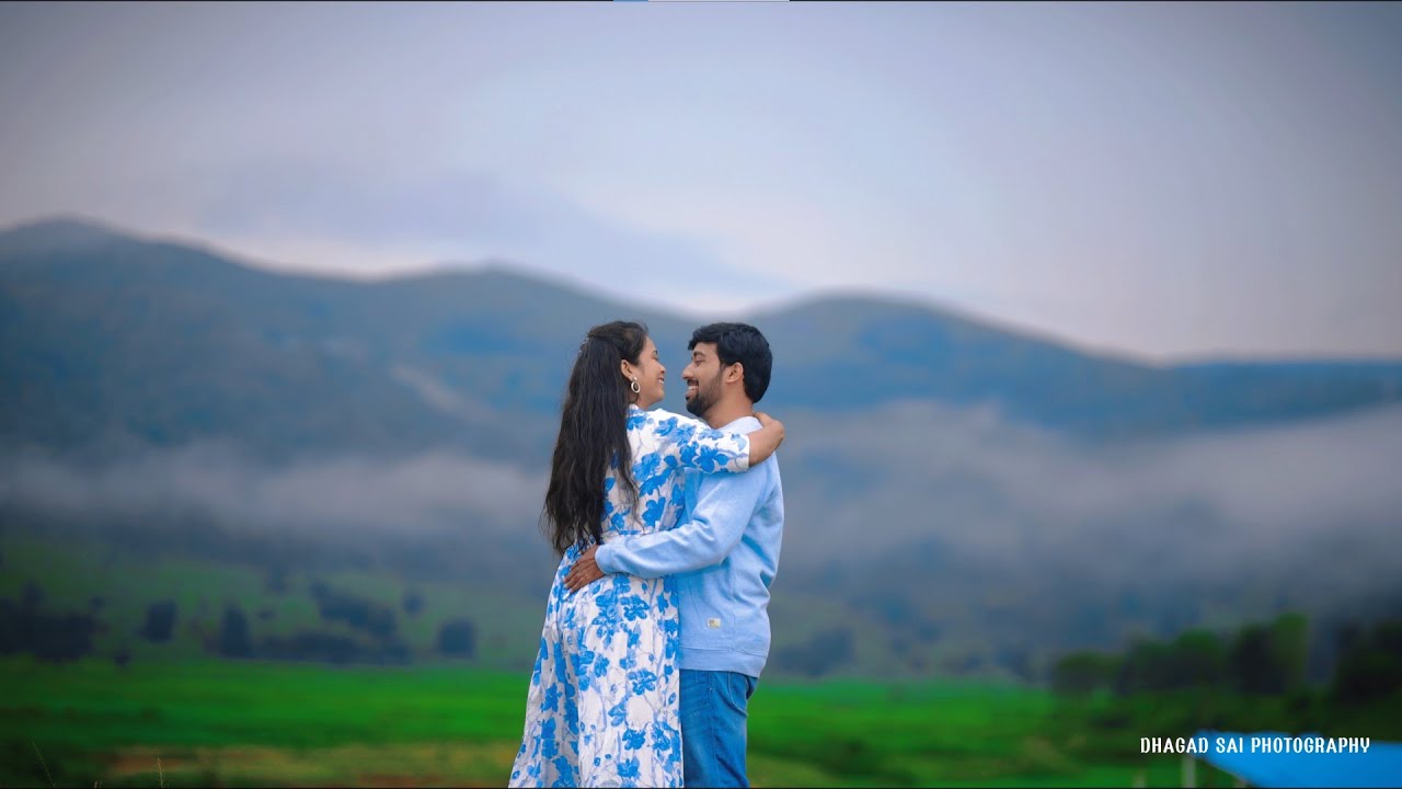 NIKHIL &  PUJITHA  PREWEDDING SONG || DHAGAD SAI PHOTOGRAPHY || 9553598371