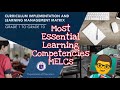 MOST ESSENTIAL LEARNING COMPETENCIES MELCs | DepEd 2020 Mp3 Song