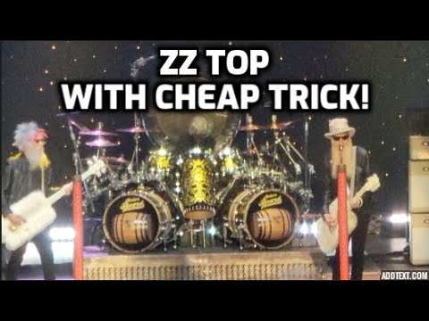 ZZ Top and Cheap Trick live in Victoria! - YouTube