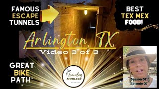 Arlington Video 3 of 3: Top O Hill Terrace Tunnels, Great Cycling & Yummy TexMex!   S2E07 by Traveling Marlins 125 views 11 months ago 23 minutes