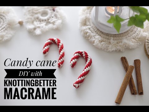 candycane / 캔디케인 / 지팡이사탕 / 크리스마스장식 / 오너먼트 / diy / Christmas / ornament