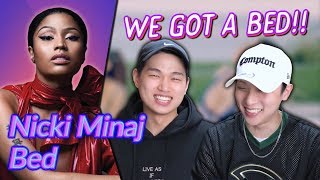 K-pop Artist Reaction] Nicki Minaj - Bed ft. Ariana Grande