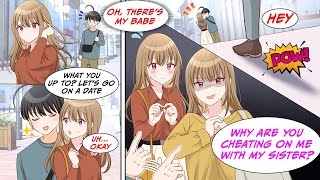 [Manga Dub] I ran into my new girlfriend in the city, but it was her twin sister and... [RomCom]