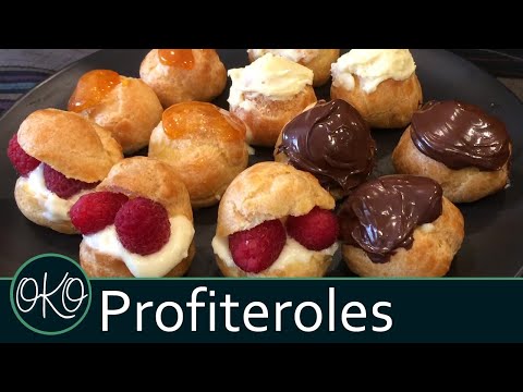 Video: Wie Man Toffee-Profiteroles Macht