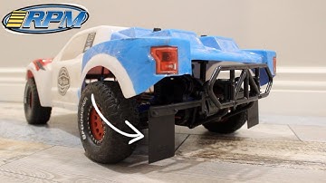 Slash 2wd RPM Mud Flap/Rear Bumper Install