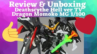 Review y Unboxing Gundam Deathscythe Hell ver. TV - MG 1/100 Dragon Momoko - Model Kit