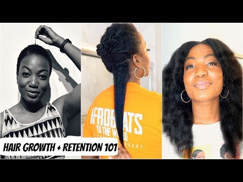 My Top 4 Hair Growth + Length Retention Tips That Anyone Can Do!
