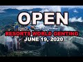 Resorts World Genting Reopening For Business On 10th June 2020?