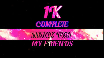 Thank You So Much For 1K Subscribe 🥳 1K Special Video ❣️ Kinemaster Best Video Editing  @NK Creator