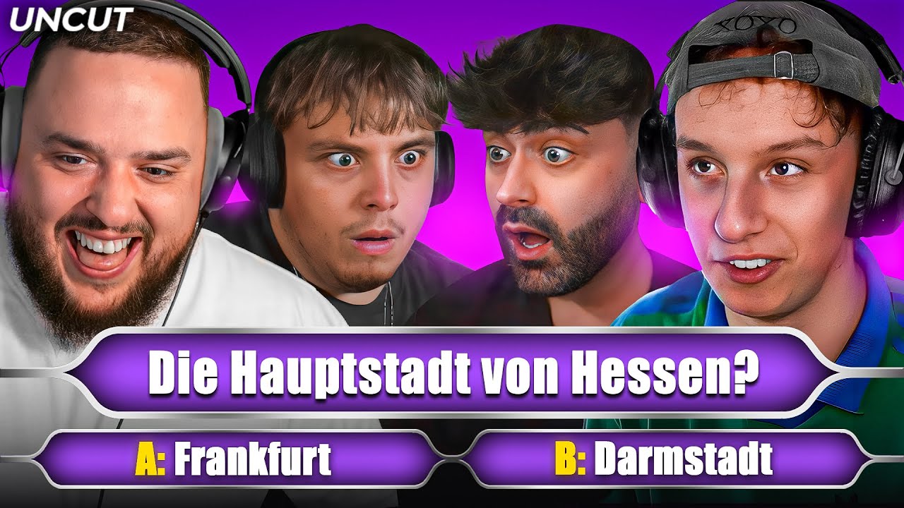 QUIZ OLYMPIADE 😱 mit Reeze, Hugo, Kroko & Dimeax