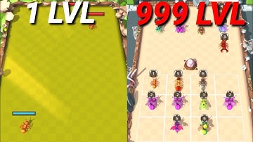 Merge Master - Ant Fusion (Early Access) Merge Battle Gameplay (Max Level)