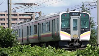 E129系B15編成【4K】信越本線下り447M