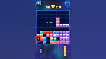 ASMR Tetris Block Puzzle Gameplay #shorts #asmr #relaxing #satisfying #167