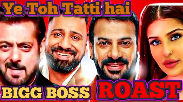BIGG BOSS 18 ROAST it Is The WORST BIG BOSS Ever!