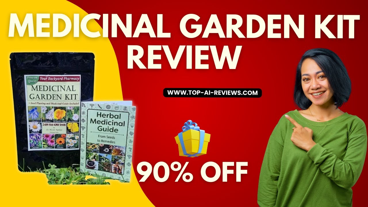 Medicinal Garden Kit  2025 – Turn Your Backyard into a Natural Pharmacy! 🛑🛑🛑