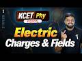 Electric Charges and Fields Class 12 | KCET | Karnataka PUC | Physics | In Kannada