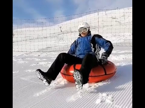 Оренбургский горнолыжный центр нашел испытателя на тюбинге