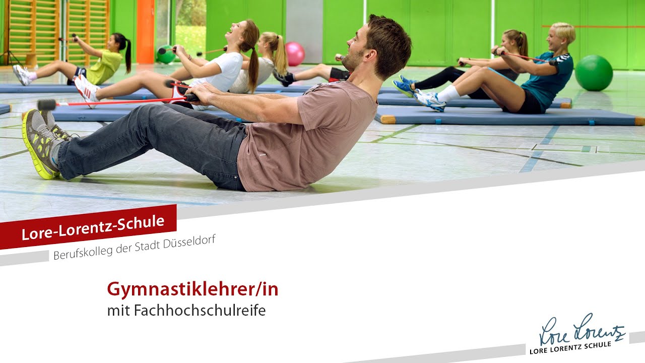 Gymnastiklehrer/in mit Fachhochschulreife an der Lore-Lorentz-Schule