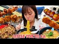 LITTLE TOKYO LOS ANGELES JAPANESE FOOD VLOG MUKBANG 먹방 (Ramen, Beef Bowls, Dango, Mochi, Skewers)