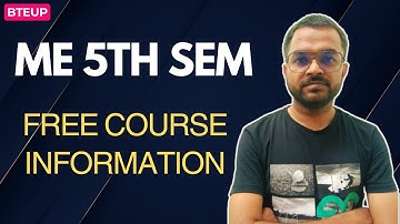 ME 5th Semester (New Course Launch)@PolytechnicPathshala