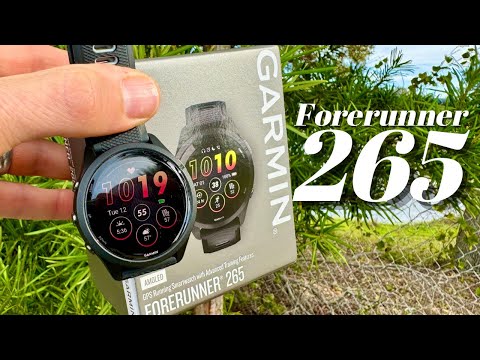 Garmin Forerunner 265 GPS Smartwatch