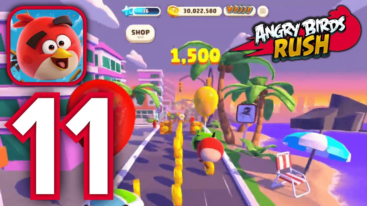 Angry Birds Rush - 30 Million Coins Acquired (Gameplay Walkthrough Part 11)