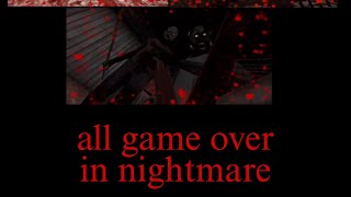 Granny Chapter One With Grandpa All Game Over And Jumpscares In Nightmare