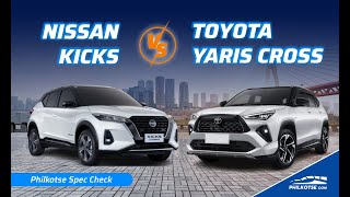 Nissan Kicks vs Toyota Yaris Cross | Philkotse Spec Check