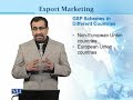 MKT529 Export Marketing Lecture No 47