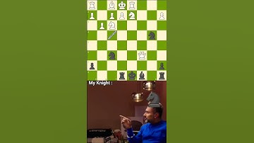 Knight #chess #chessgame #chesscom #lichess #chesstactics #magnuscarlsen #honeysingh #chesspuzzle