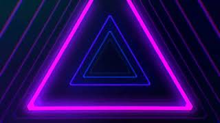 VJ LOOPS NEON - Abstract Background Video 4k - vj loop 4k - Colorful Triangle Background - hd