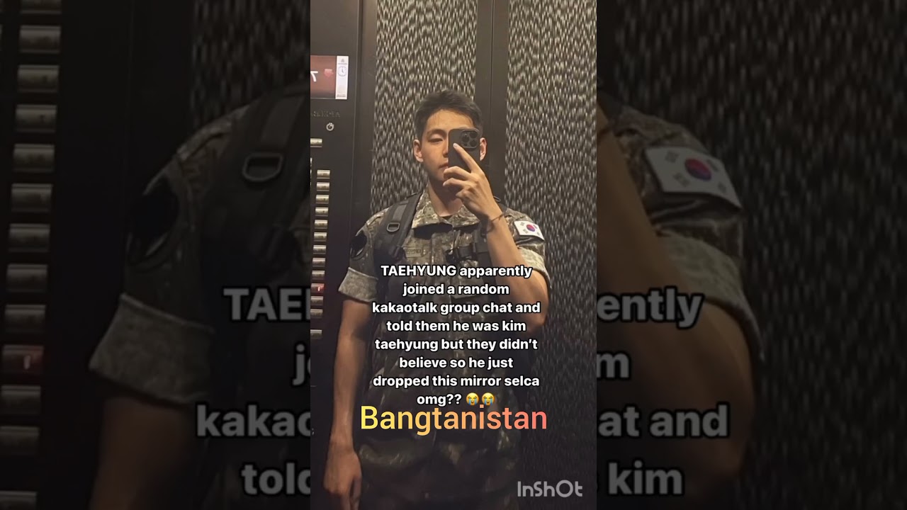 Kim taehyung joined random kakao groupchat 