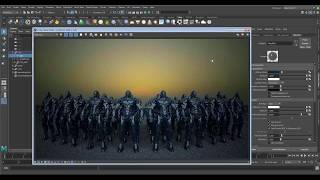 vray cloud - vrayproxy, instance test