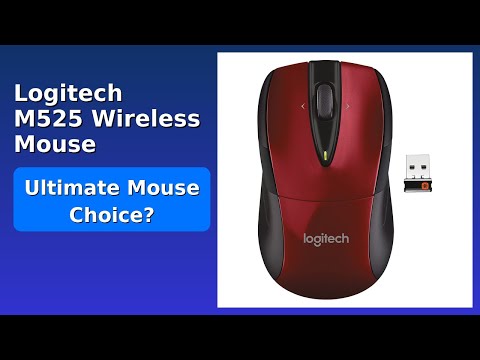 REVIEW (2025): Logitech M525 Wireless Mouse. Features.