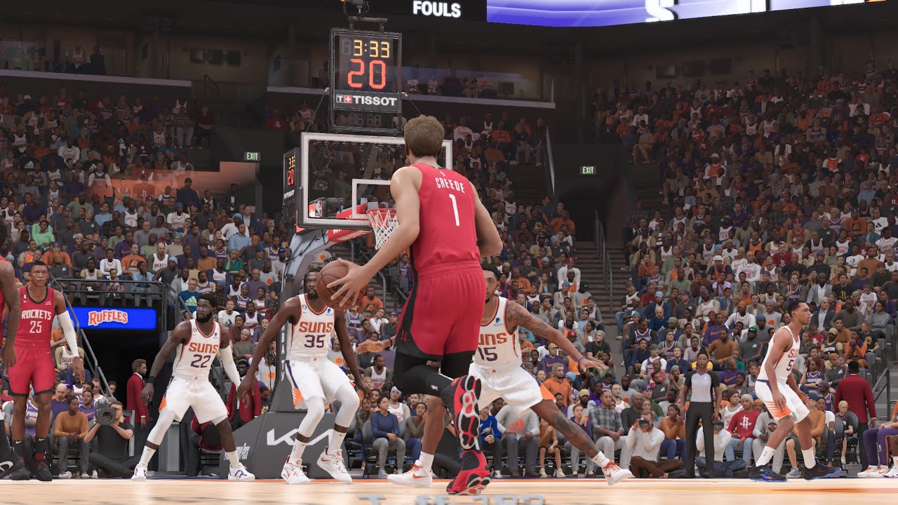 NBA 2K23 My Career 40 Pt triple double at Halftime vs the new look