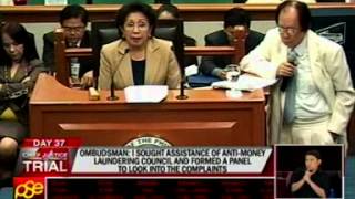Enrile declares Ombudsman a hostile witness for the defense