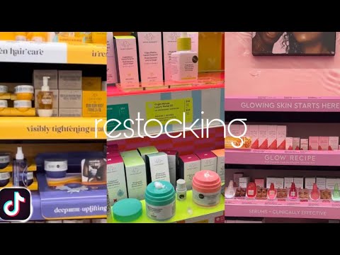 SEPHORA RESTOCKING ASMR | VIRAL BRANDS