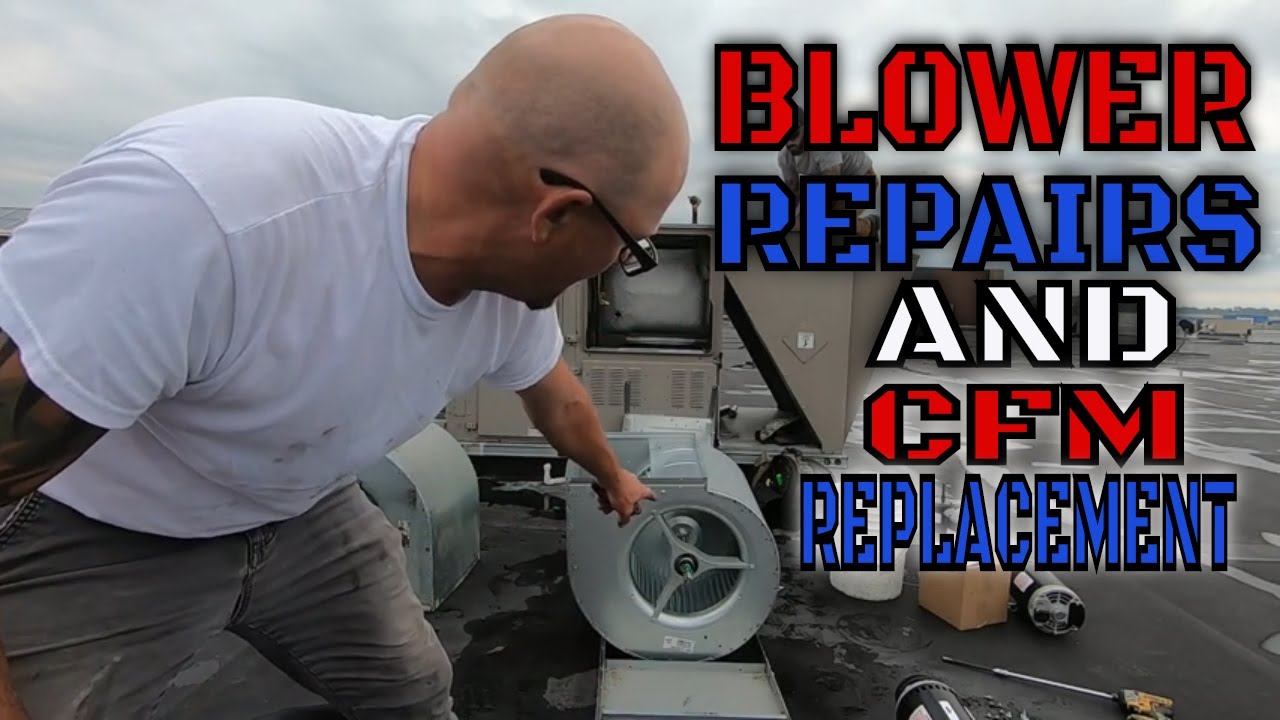 Blower Rebuild and Condenser Fan Motor Replacement YouTube