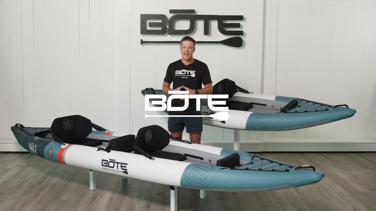 Preview of BOTE Vali Ultralight Inflatable Kayak with Paddle - 13' Video