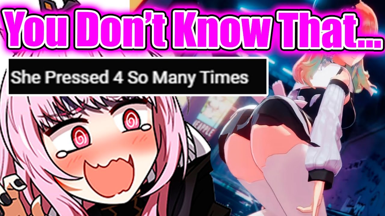 Chat: "Calli Pressed 4 So Many Times in Kiara’s MV..." Calli:【Hololive EN】